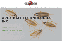 Tablet Screenshot of apexbait.com